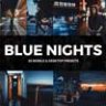 20 Blue Nights Lightroom Presets & LUTs