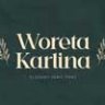 Шрифт - Woreta Karlina