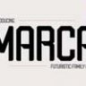 Шрифт - Marca
