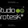 Шрифт - Studio Grotesk