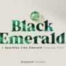 Шрифт - Al Black Emerald