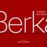 Шрифт - Berka