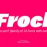 Шрифт - Frock