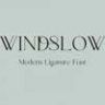 Шрифт - Windslow