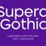 Шрифт - Supera Gothic