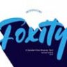 Шрифт - Foxity