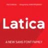 Шрифт - Latica