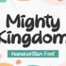 Шрифт - Mighty Kingdom