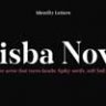 Шрифт - Kisba Nova