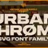 Шрифт - Urbanchrome
