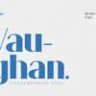 Шрифт - Vaughan Sans