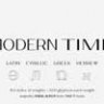 Шрифт - TA Modern Times