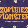 Шрифт - Zombiez Monster