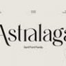 Шрифт - Astralaga