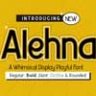 Шрифт - Alehna