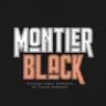 Шрифт - Montier Black