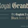 Шрифт - Royal Grande