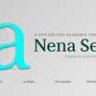 Шрифт - Nena Serif