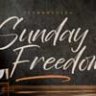 Шрифт - Sunday Freedom