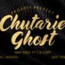 Шрифт - Chutarie Ghost