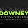 Шрифт - Downey