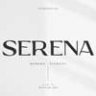 Шрифт - Serena