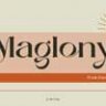 Шрифт - Maglony