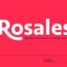 Шрифт - Rosales