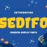 Шрифт - Sedifo