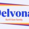 Шрифт - Delvona