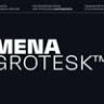 Шрифт - Mena Grotesk