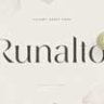 Шрифт - Runalto